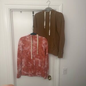 Lot of two Jungmaven hemp sweatshirts size xs